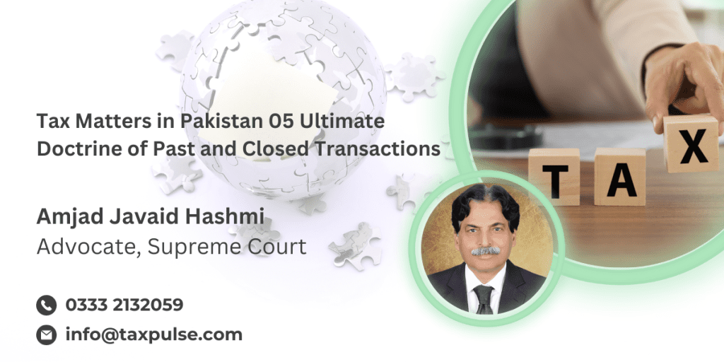 Tax Matters in pakistan 05 Ultimate...
