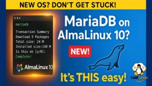 How to Install MariaDB on AlmaLinux...
