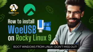 How to install WoeUSB on Rocky...